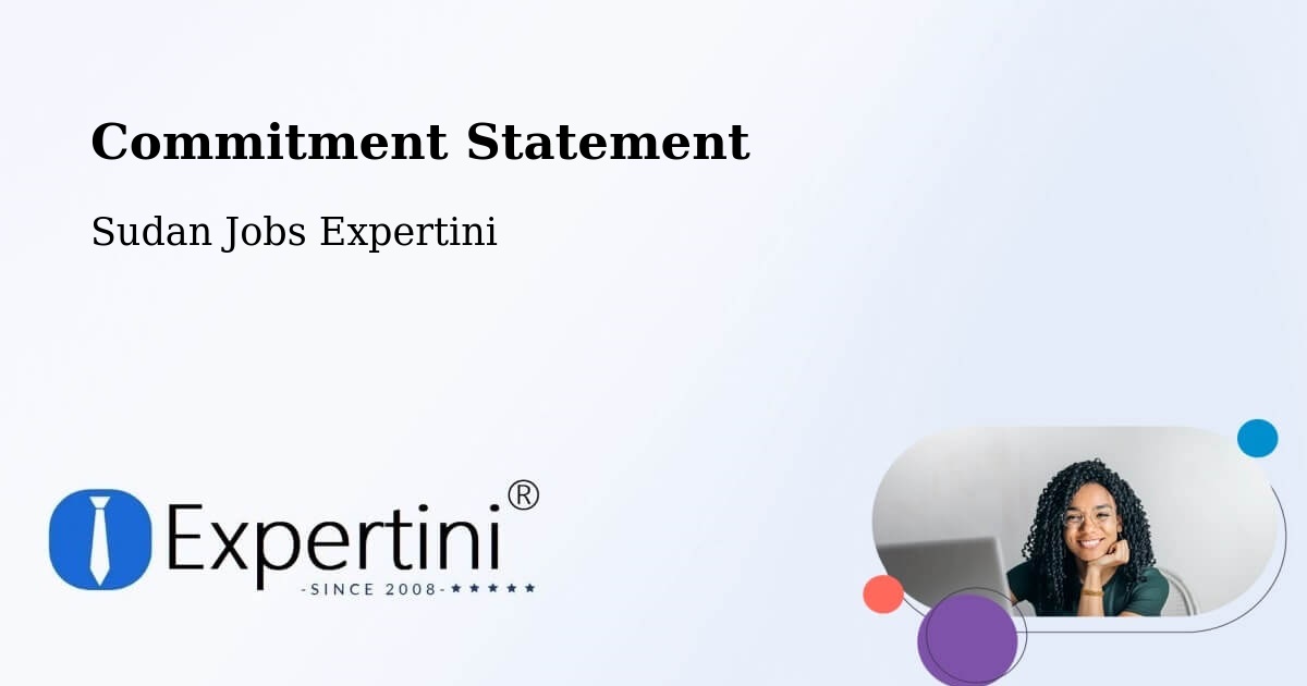 Corporate Commitment – Jalqani - Sudan Jobs Expertini